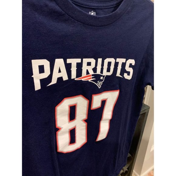Gronkowski Patriots children's t-shirt, size medium 10-12 (bin W) - Picture 4 of 5